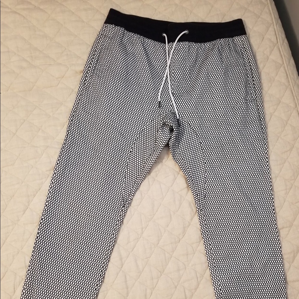 Zanerobe joggers navy/white honeycomb size 36
